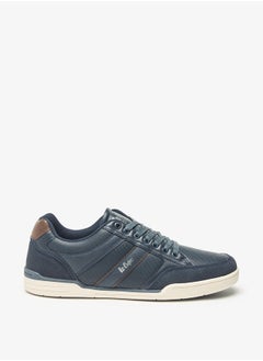 Lee Cooper حذاء رياضي رجالي بتفاصيل الشعار مع رباط للإغلاق  - Image 3