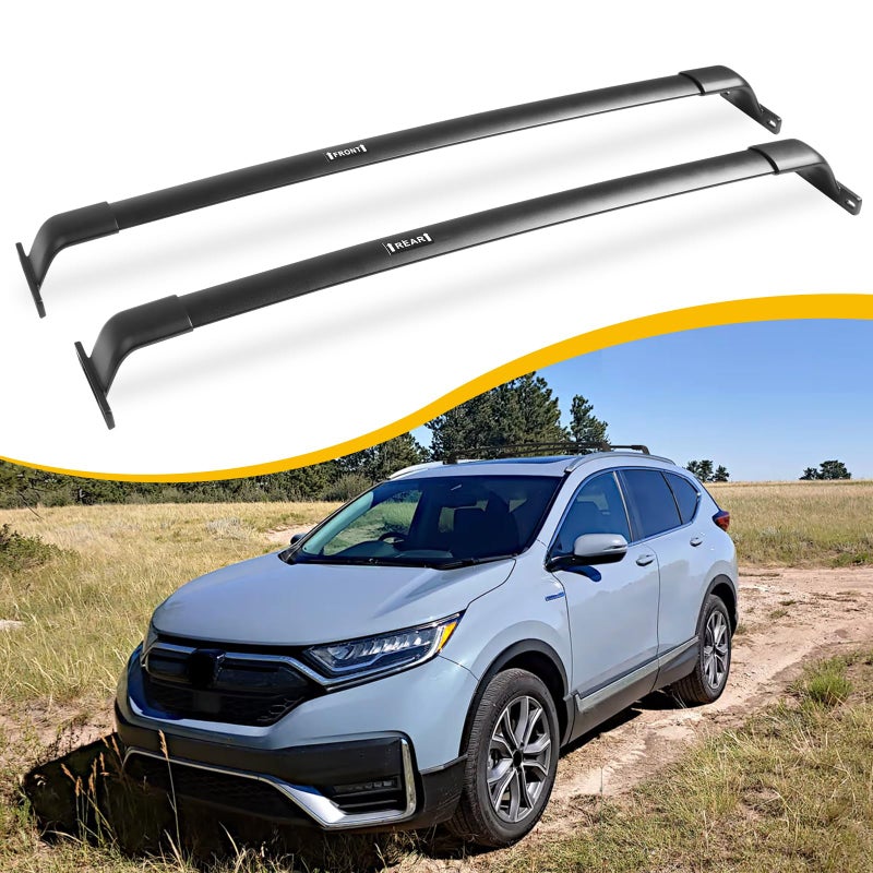 حامل سقف EZREXPM بوزن 220 رطل مناسب لهوندا CRV CRV 2017-2022 مع قضبان سقف مدمجة لحمل البضائع وملحقات السقف