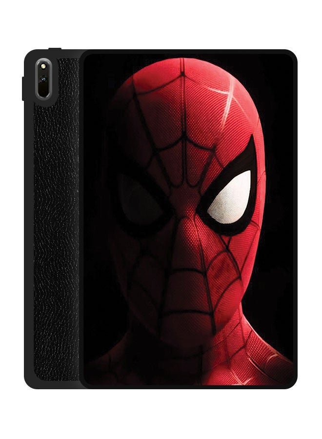 Theodor Protective Flip Case Cover For Huawei MatePad 11 2021 Spiderman Face - Image 1