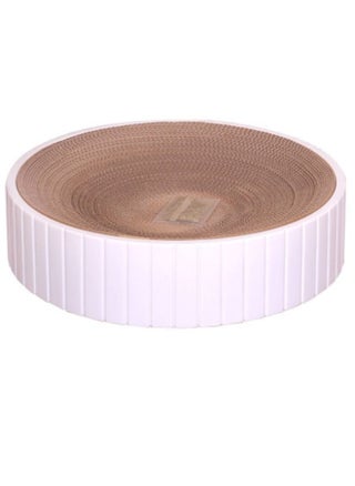Durable Cat Scratcher for Indoor Cats Cardboard 2in1 Cat Scratching Pad & Lounge - Cat Scratch Couch Bed with Geometric Pattern Modern Design(Round） - pzsku/Z356F413343FEE035C8F8Z/45/_/1658147434/8417054b-0f39-402e-9fc1-8d81b34fd1af