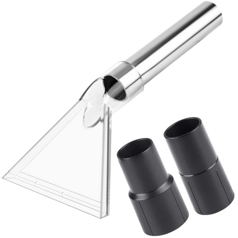 Happy Tree Hand Tool with Large 712 Clear Head for Upholstery  Carpet Cleaning Turn WetDry Vac into an Extractor Detailing Wand Extractor Vacuum Cleaner