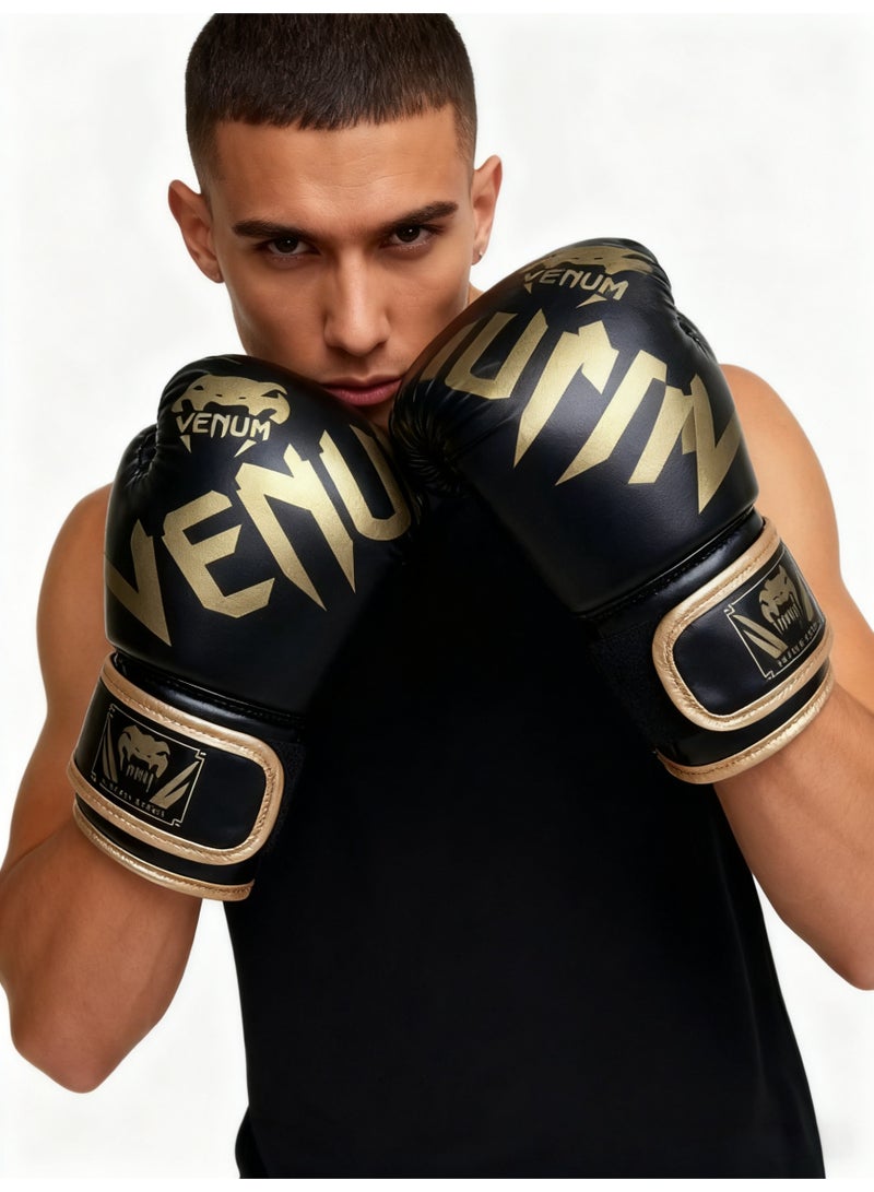 فينوم قفازات ملاكمة جل، قفازات كيك بوكسينج تم اختبارها من قبل المحترفين للرجال والنساء (550 جرام/12 أونصة)، قفازات ملاكمة للتدريب على التمارين الرياضية النخبة للملاكمة، والفنون القتالية المختلطة، والمواي تاي، وتدريب الأكياس الثقيلة - Image 5