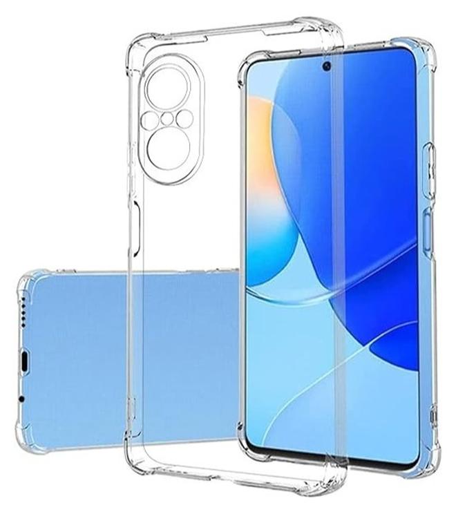 Case Compatible with Huawei Nova 9 SE/Honor 50 SE Cover Silicone Transparent TPU Gorilla Anti-shock Protector Camera Shockproof Corners For Nova 9se - Clear - Image 1