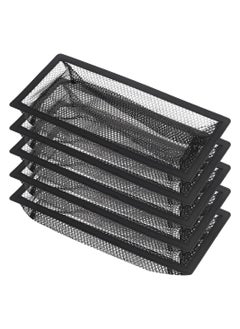 Y&D Floor Register Cover Trap, Vents Hoods for Home Air Vent Filters, Filters Vents, Household Wall Ceilings Capture Debris Hair (4x12 Inches 5-Pieces）  - Image 1