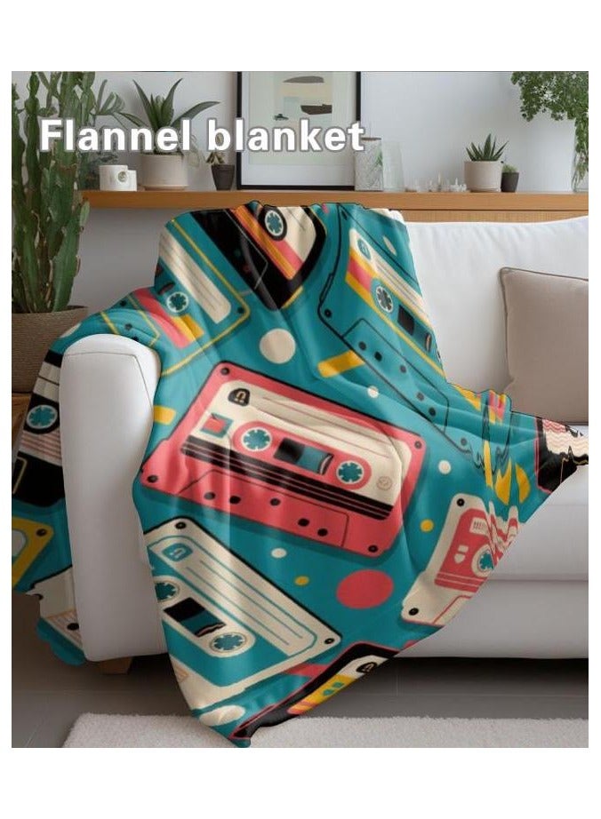 general Flannel thin blanket (warm and comfortable, suitable for sleep, gaming, dust removal and sandproof) 150cm*200cm - 139 - Image 5