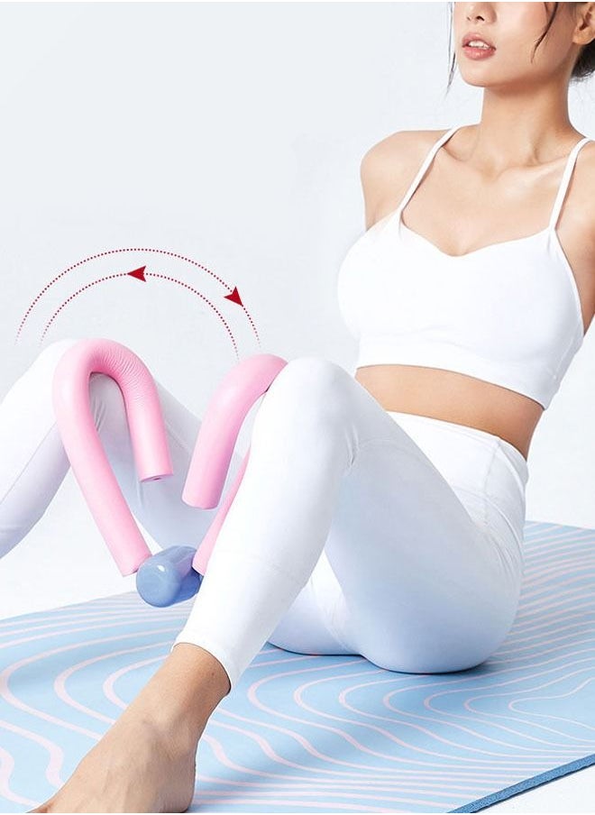 Generic Big-Size Thigh Master Muscle Fitness Exercise Equipment, Arm Leg Exerciser Pelvic Hip Trainer Inner Thigh Toner for Women Home Gym Yoga Workout Training, Thighmaster with Resistance Band Figure-8  - Image 5