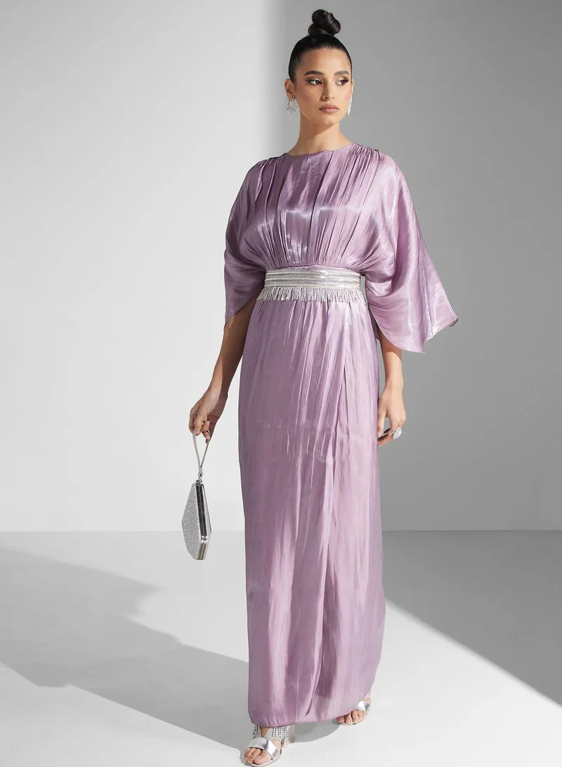 جولدن ابل Belted Kimono Dress