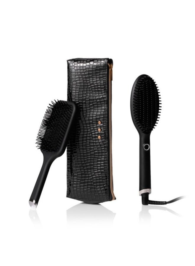 مجموعة هدايا احتفالية من جي إتش دي غلايد هوت براش باللون الأسود | مجموعة عيد الميلاد - Image 2