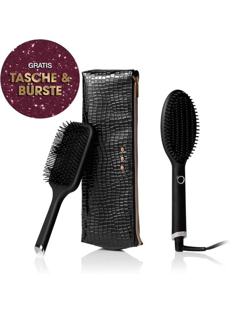 مجموعة هدايا احتفالية من جي إتش دي غلايد هوت براش باللون الأسود | مجموعة عيد الميلاد - Image 3