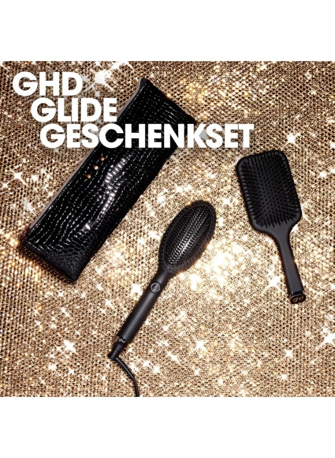 مجموعة هدايا احتفالية من جي إتش دي غلايد هوت براش باللون الأسود | مجموعة عيد الميلاد - Image 4