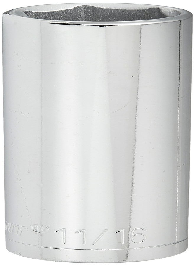Crescent 1/2" Drive 6 Point Deep SAE Socket 11/16" - CDDS59N