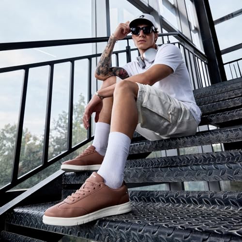 Lotto Men Impulso Citta Brown Sneakers - Image 4