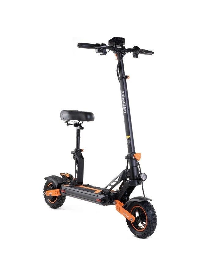 KuKirin G2 Max Electric Scooter – 1000W Brushless Motor, Up to 55 km/h High-Speed Performance, Up to 80 km Riding Range, 48V 20Ah High-Capacity Battery, Front & Rear Disc Brakes, Dual Shock Absorbers, 10″ Pneumatic Tires, Smart LCD Display, Detachable Seat, Supports up to 120 kg - Image 1