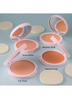 Pure Skin Perfect Look Long Wear Mattifying Compact - Fair Pearl, 9G | Even Coverage | Oil Free | Matte Finish | Spf 15 | Face Makeup | 100% Natural | Halal Certified & Vegan Makeup - pzsku/Z3570515AB8292952442CZ/45/_/1735566851/66c7fb94-a46e-426f-87ea-9dae7a63cea4