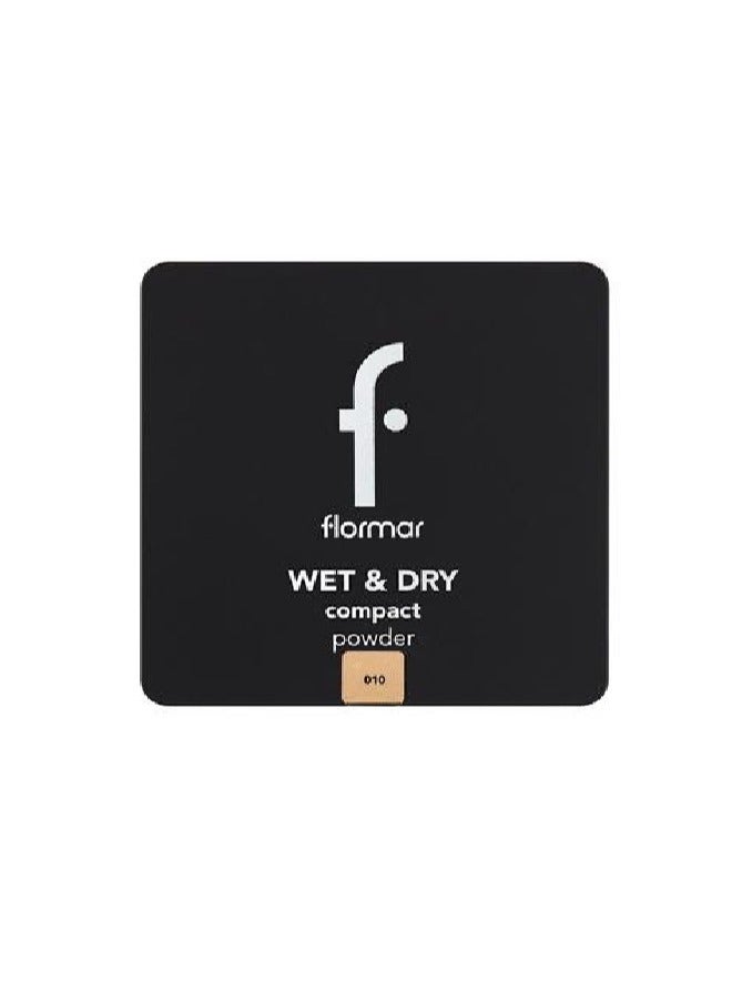 flormar Compact Face Powder  W10 Apricot - Image 2