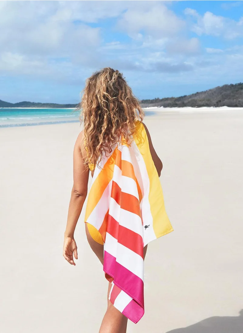 دوك آند باي Cabana Towel - Peach Sunrise