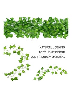 Generic 12-Piece Artificial Hanging Ivy Leaves multicolour 230cm  - Image 3