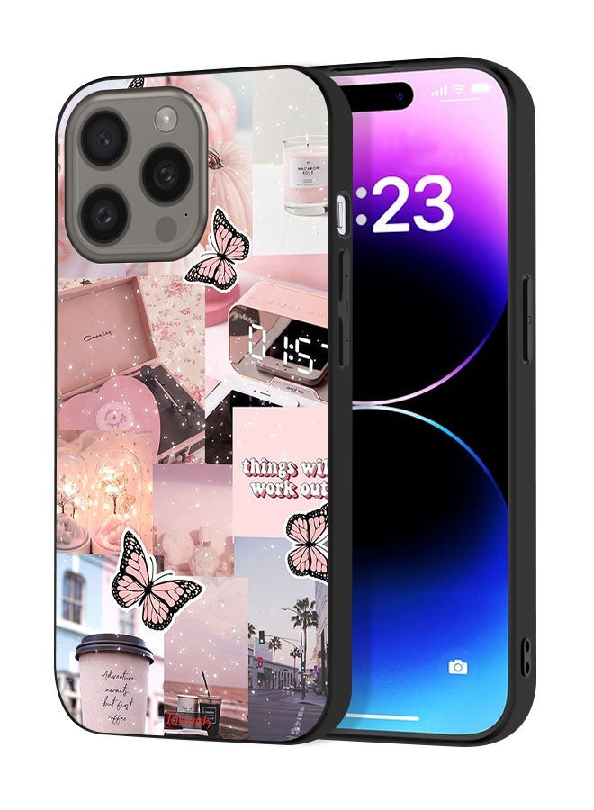 Tolwak Apple iPhone 15 Pro Max Protective Case Cover Things Will Work Out - Image 1