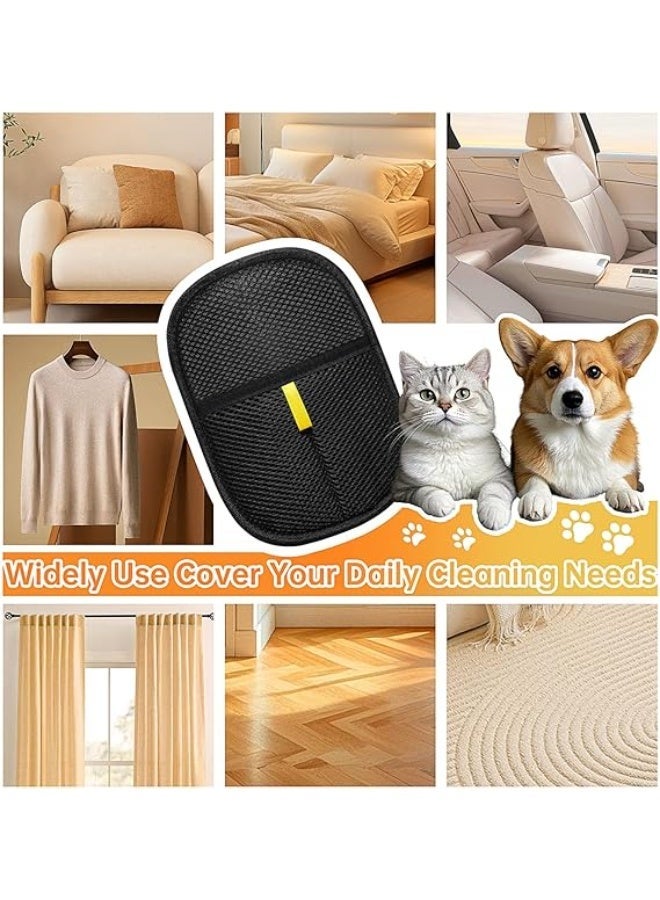 Ruistarhuan Electrostatic Pet Hair Remover Glove, Reusable Cat Dog Electrostatic Hair Remover Grooming Glove Brush Tool, Suitable for Sofas, Clothing, Carpets, Curtains (1Pcs) - Image 3