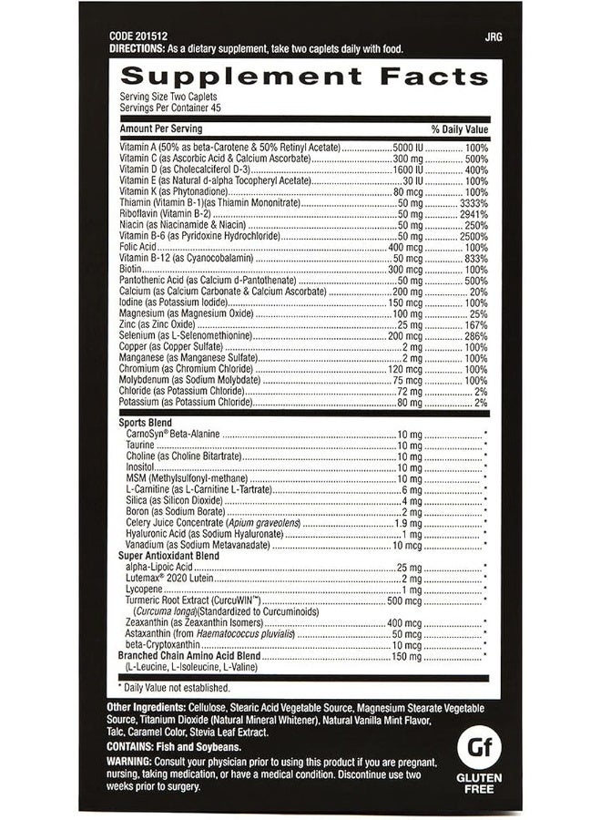 GNC Mega Men'S Sport Tr Multivitamin - Image 4
