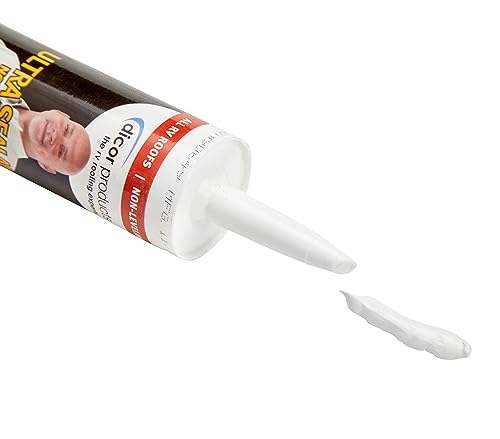 Dicor 651SANSW-1 NON-Leveling Ultra Sealant System - 10.1 Oz, White, High Performance, Non-Yellowing, Fast Curing, Durable, Highly Compatible, UV Stabilized - Image 2