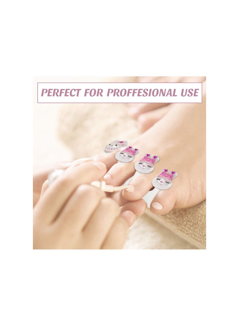Altheqa 8 PCS Toe Separators Set (Rabbits) for Nail Polish Pedicure Spacers, Spreaders Stretchers, Polish Guards - Toe Spacers for Feet - Image 5