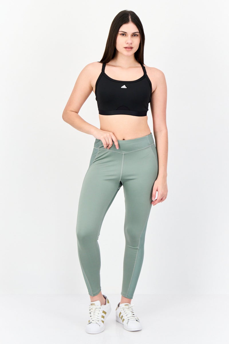 Adidas Women Sportswear Fit Sleeveless Training Sports Bra, Black - Image 4