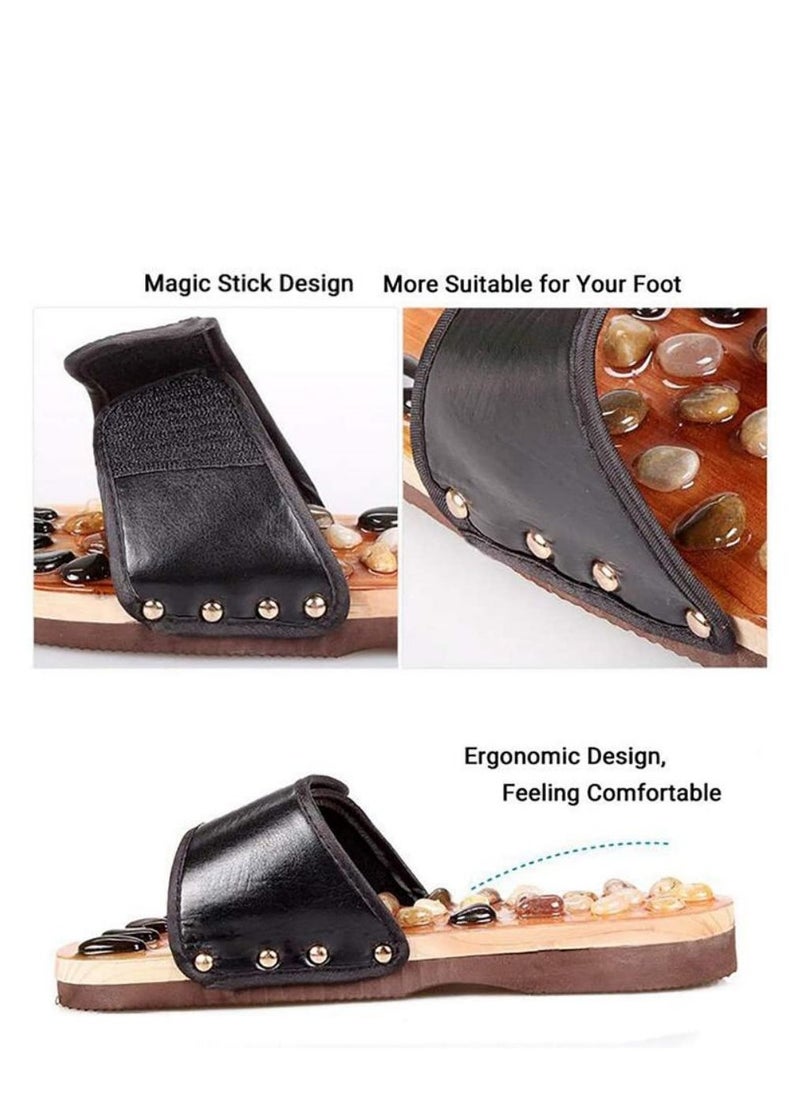 Generic - Pebble foot massage slippers can promote blood circulation - Image 1