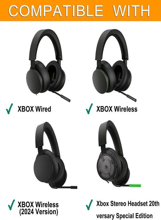 defean Cooling Gel Earpads Replacement Cushions Compatible with Microsoft Xbox Wireless/Wired, Xbox Stereo 20th Anniversary Special Edition Headset, Ear Pads Cushions with Noise Isolation Foam - Image 2
