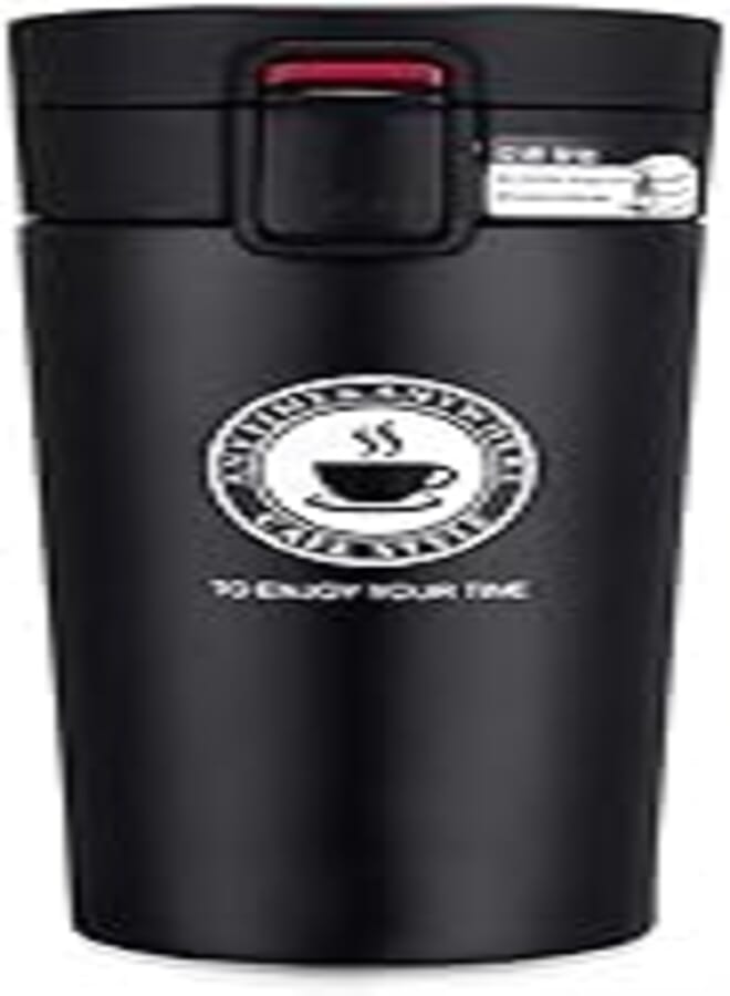 Arabest Stainless Steel Coffee Cup Portable Car Water Cup Double Layer Vacuum Insulation Cup