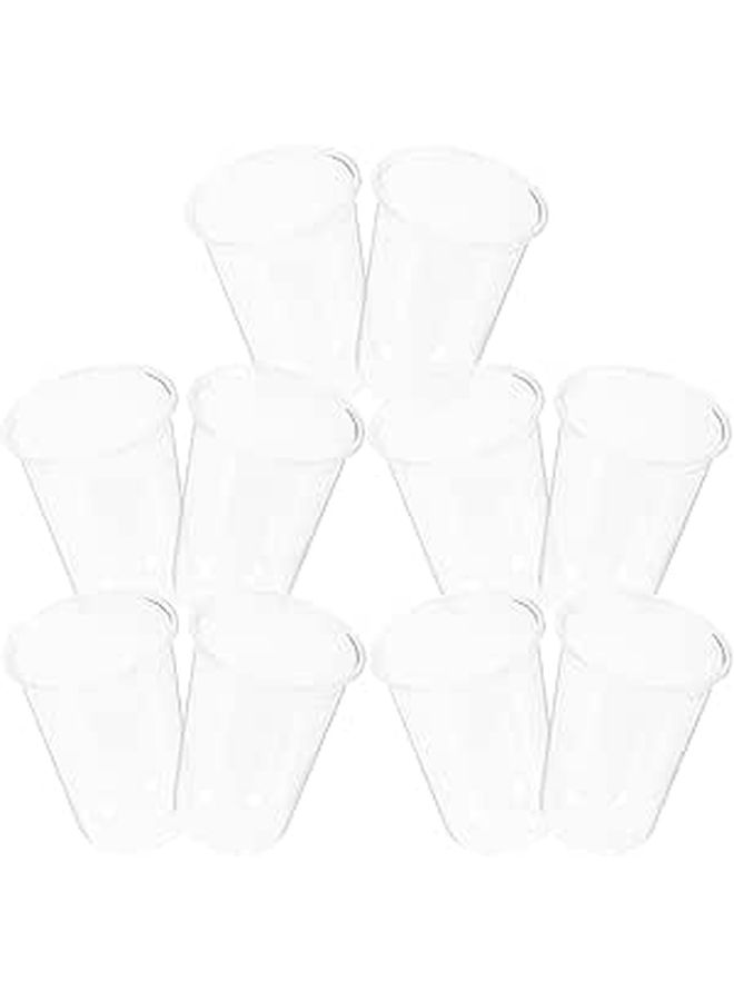 10oz Plastic Reusable Beverage Cups 10 Pack For Parties And Weddings - Image 1