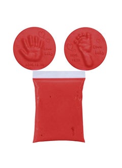 Thoraya DIY Baby Care Hand Foot Inkpad Handprint Footprint Fingerprint 7 Color Soft Clay Fluffy Foam Supplies Antistress Kids Toys for Children  - Image 1