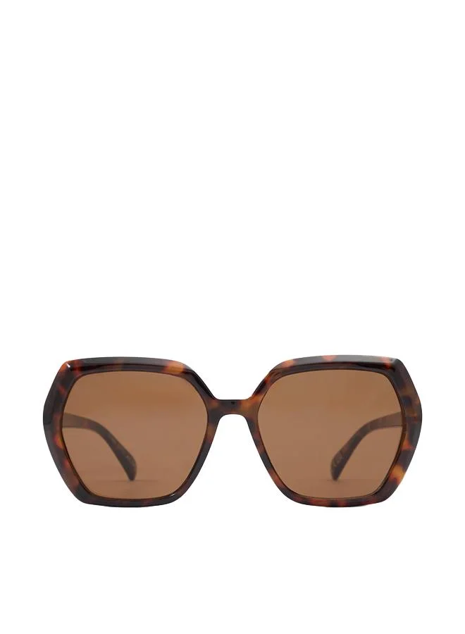 Elodie-B Ladies Brown Sunglass