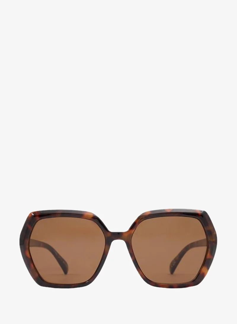 Elodie-B Ladies Brown Sunglass