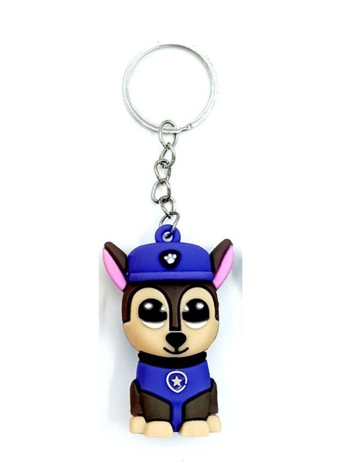 ميدالية مفاتيح كرتونية مميزة اكسسوار مميز سلسلة مفاتيح بتصميم شخصية باو باترول يتناسب مع مفاتيح السيارة والمحفظة والحقيبة هدية رائعة وجميلة - Image 2