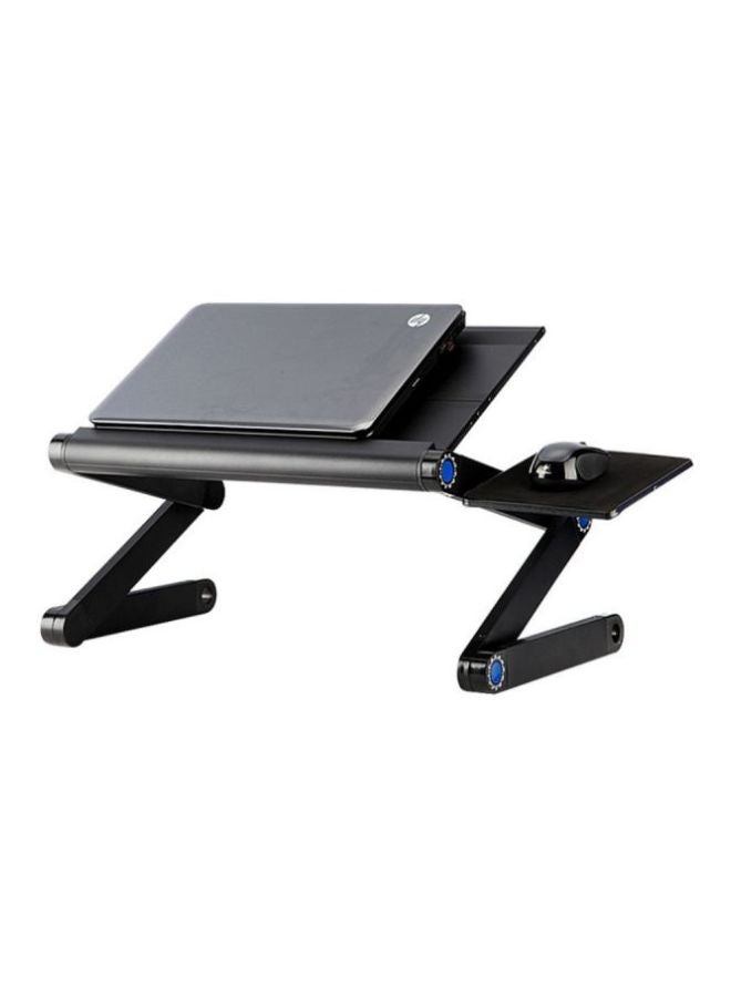 Loquat Laptop Stand With USB Cooling Fan Black  - Image 1