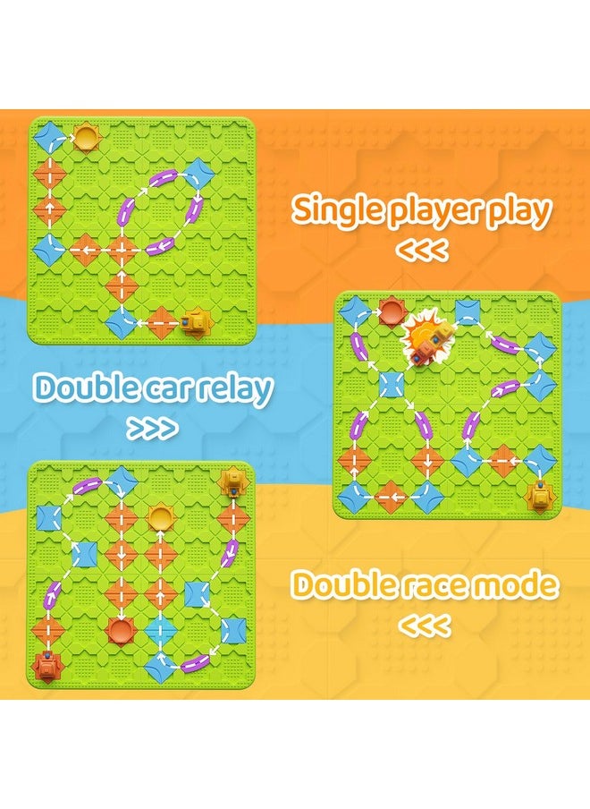 burgkidz - Logical Road Builder Puzzle Games, Stem Family Big Board Maze Game, Educational Smart Brain Teasers Puzzles Toys, Preschool Learning Early Montessori Birthday Gifts For Kids Boys Girls Age 4 5 6 7 8 - Image 1
