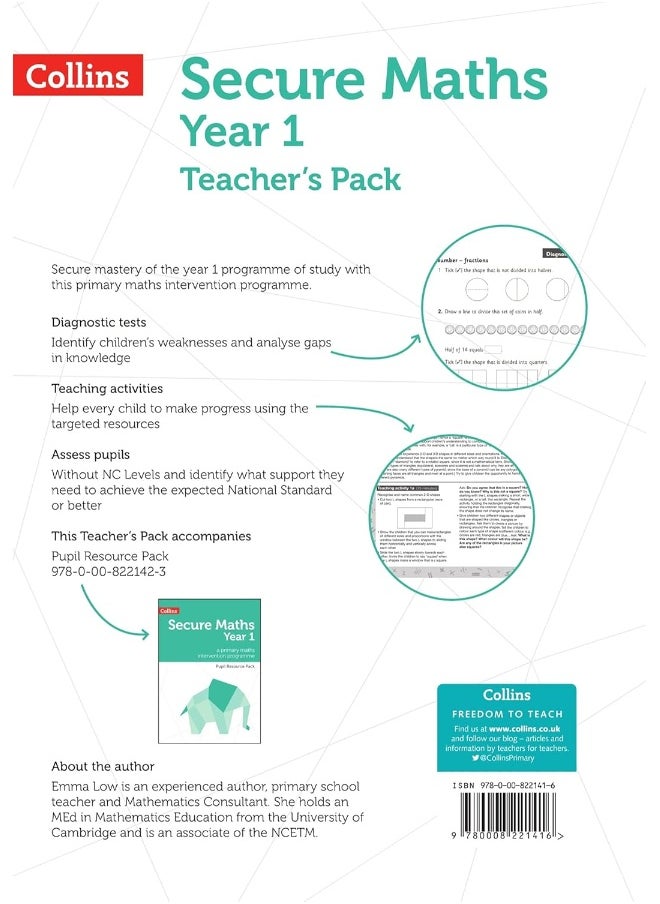null - Secure Year 1 Maths Teacher’s Pack: A Primary Maths intervention programme - Image 1