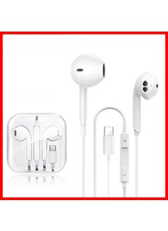 3.5mm In-Ear Wired Headphones for Apple Huawei Android 6UK18 earphone crystal boxed Type-C interface