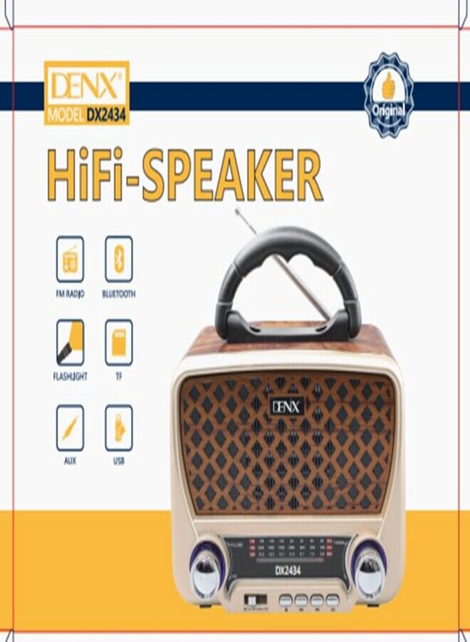 Denx Denx HiFi-Speaker & Radio DX2434