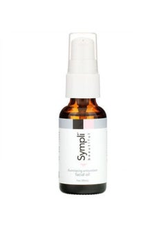 Sympli beautiful Sympli Beautiful Illuminating Antioxidant Facial Oil with Argan Marula Rosehip & Orange Oil 1 fl oz 30 ml 