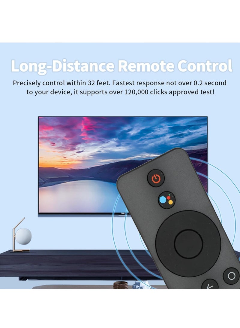ELTRAZONE XMRM-006 Voice Remote Control Compatible with Xiaomi Mi TV Stick Box S/4S/4K MDZ-22-AB MDZ-24-AA with Netflix and Prime Video Buttons with battery - Image 4