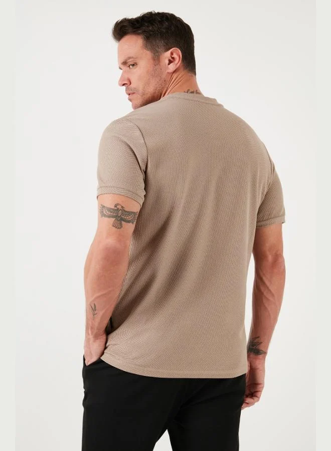 Buratti  Buratti Cotton Regular Fit Half Zipper T Shirt Men's T SHIRT 5902653 for Men | Best Price UAE