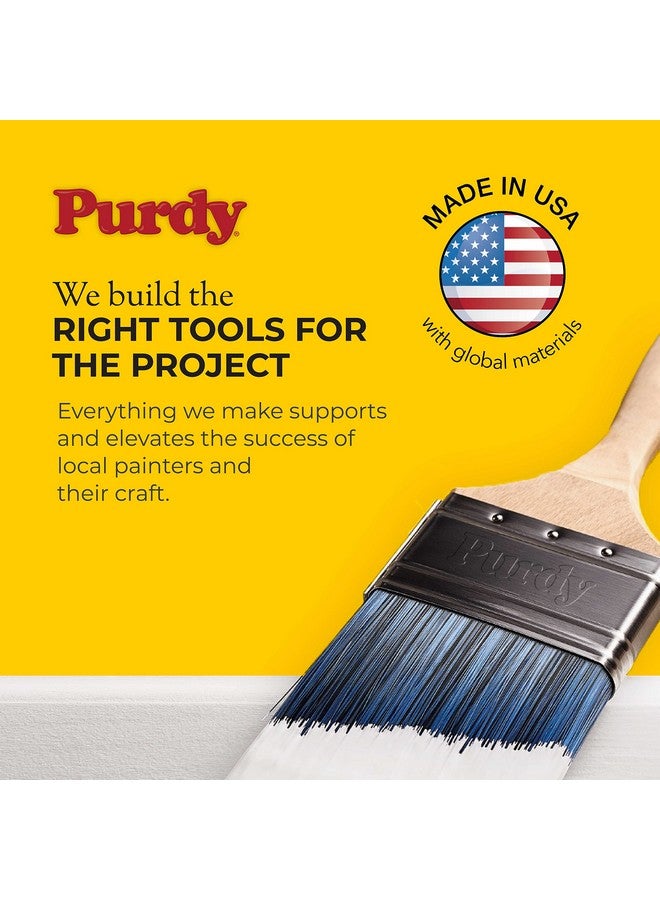 Purdy 144152125 Clearcut Series Glide Angular Trim Paint Brush, 2-1/2 inch - Image 2