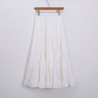 Fei Yuan French Style Design White Lace Stitching Lace Skirt Womens Early Spring New High Waist All-match Skirt White - pzsku/Z35723F193F6B02AD248FZ/45/1746223461/f2f5edbe-cca5-4e68-9c3d-f748c263dc23