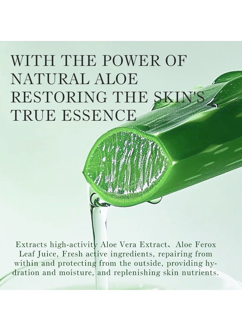 Kormesic Aloe Vera Softening Lotion 300ml | Soothing & Hydrating, Balances Skin - Image 4