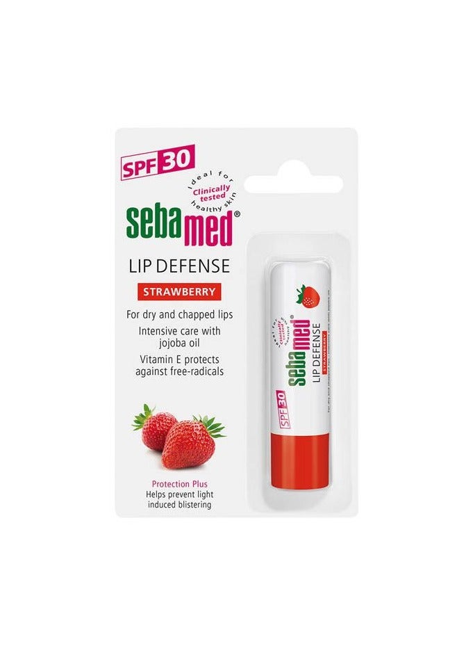 Sebamed Lip Defense Stick Adult Strawberry Spf30 4.8 gm