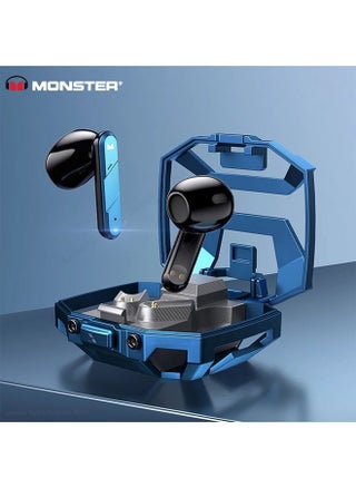 Monster XKT09 Wireless Bluetooth Earbuds Gaming Headphones Deep Bass Low Latency Game Headset with Built-in Microphone Noise Cancelling Blue - pzsku/Z35725DCAD380D55FC062Z/45/_/1708085587/24972b85-e36a-4e06-935d-c26a53561202