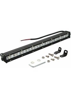 Techmaster 90W 30 LED Single Row Off Road Diffuser Daytime Running Light Lamp Projector  - Image 1