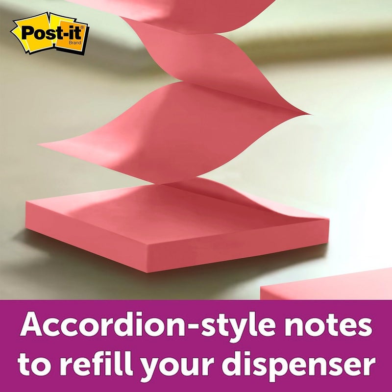 Post-it Pop-up Note Dispenser Cat Design 3x3 in 1 Dispenser/Pack (CAT-330 White) - Image 3